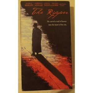 The Ripper VHS Tape Universal Michael York Patrick Bergin Former Rental